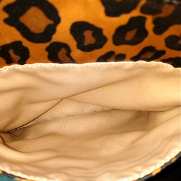 COACH Bag, Ocelot print on sateen finish. Cross body. Y2K. Very Good Cond. - Picture 6 of 9